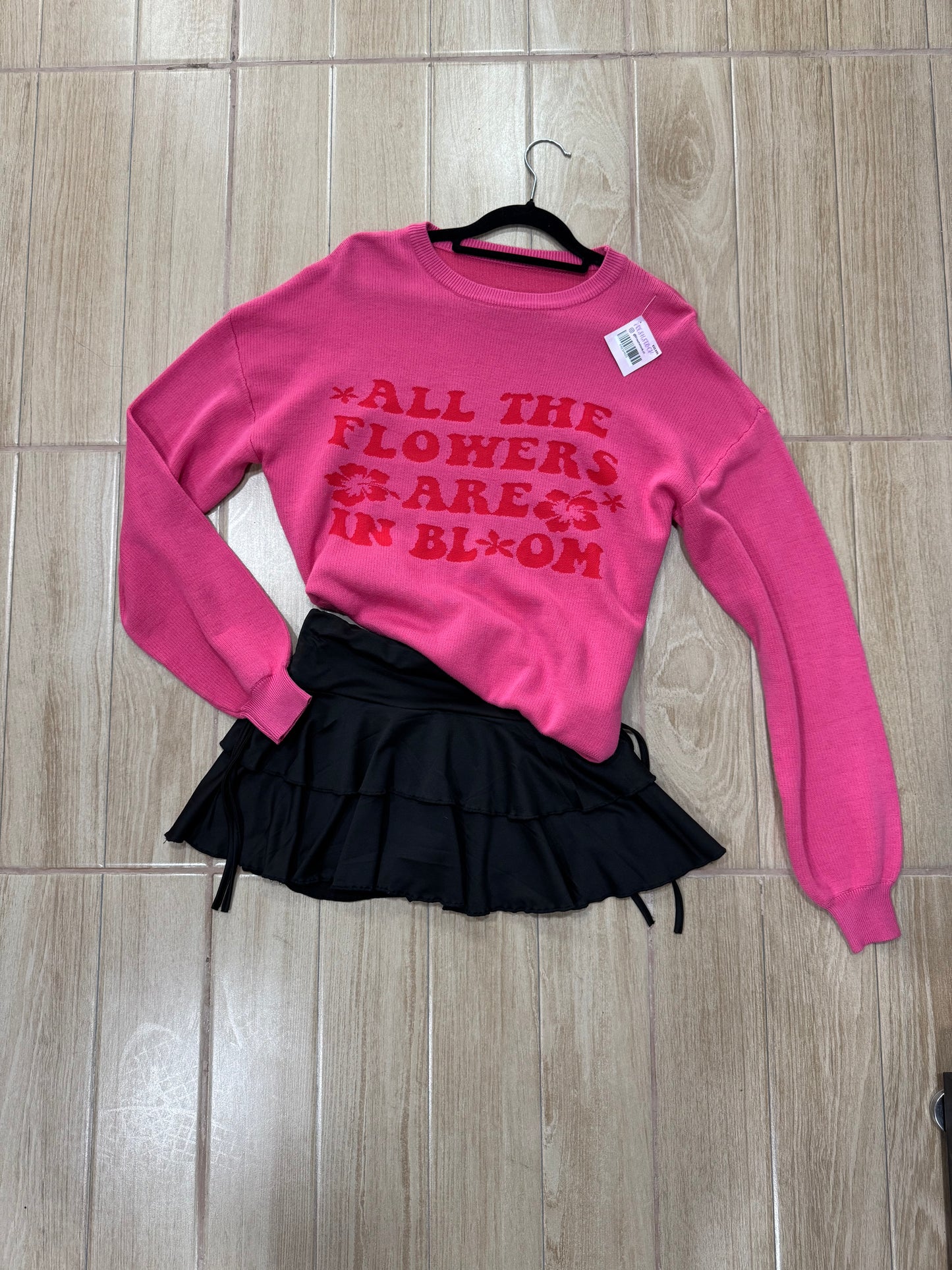 Sweater rosa/rojo