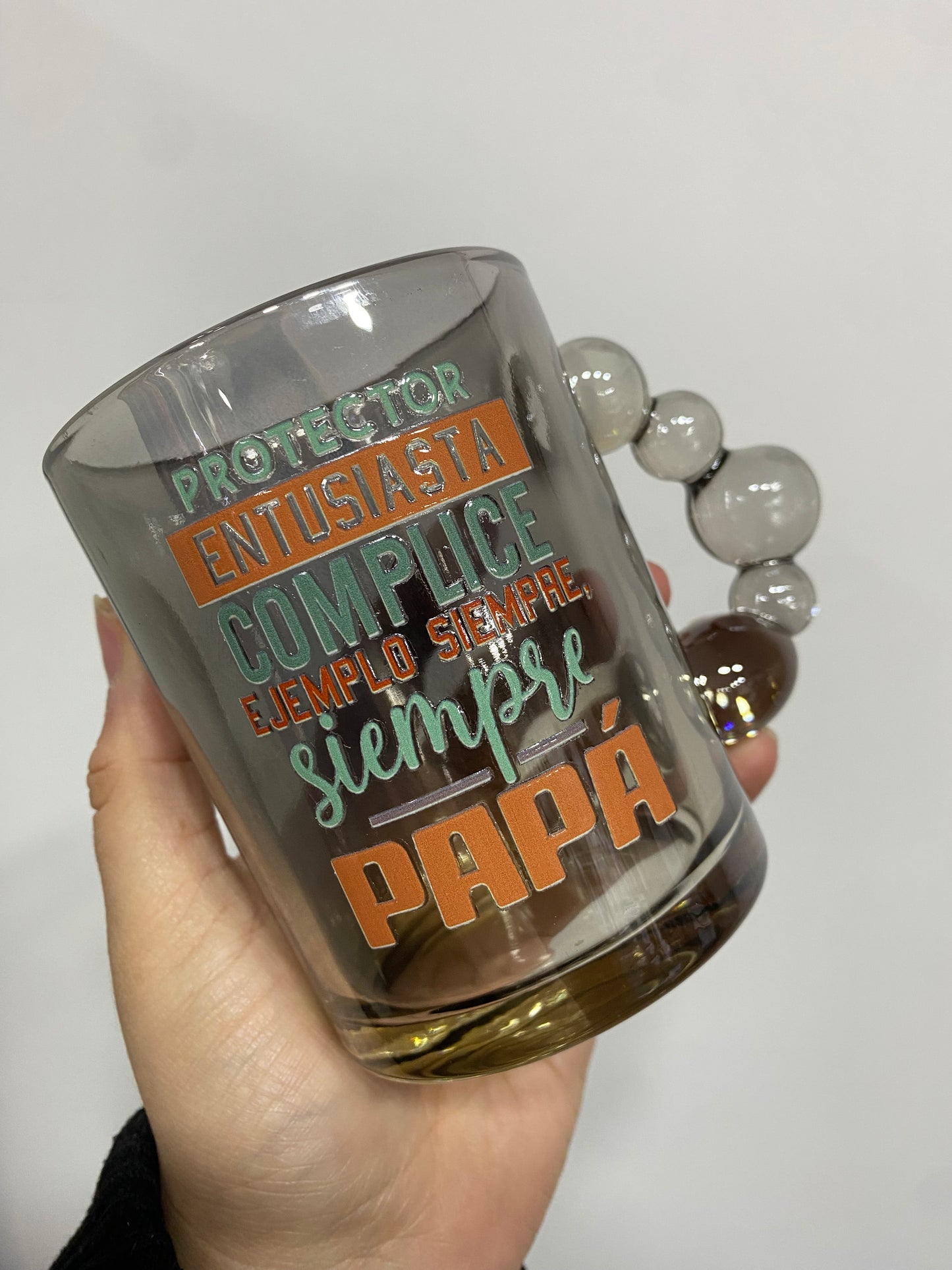 TAZÓN PERSONALIZADO MANGO BURBUJA