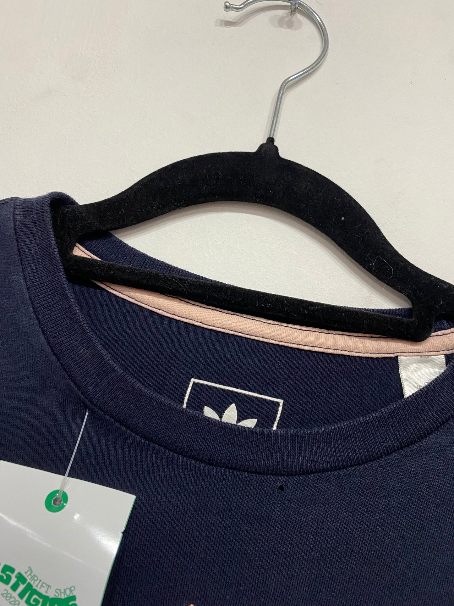 POLERA ADIDAS AZUL/DAMASCO (B)