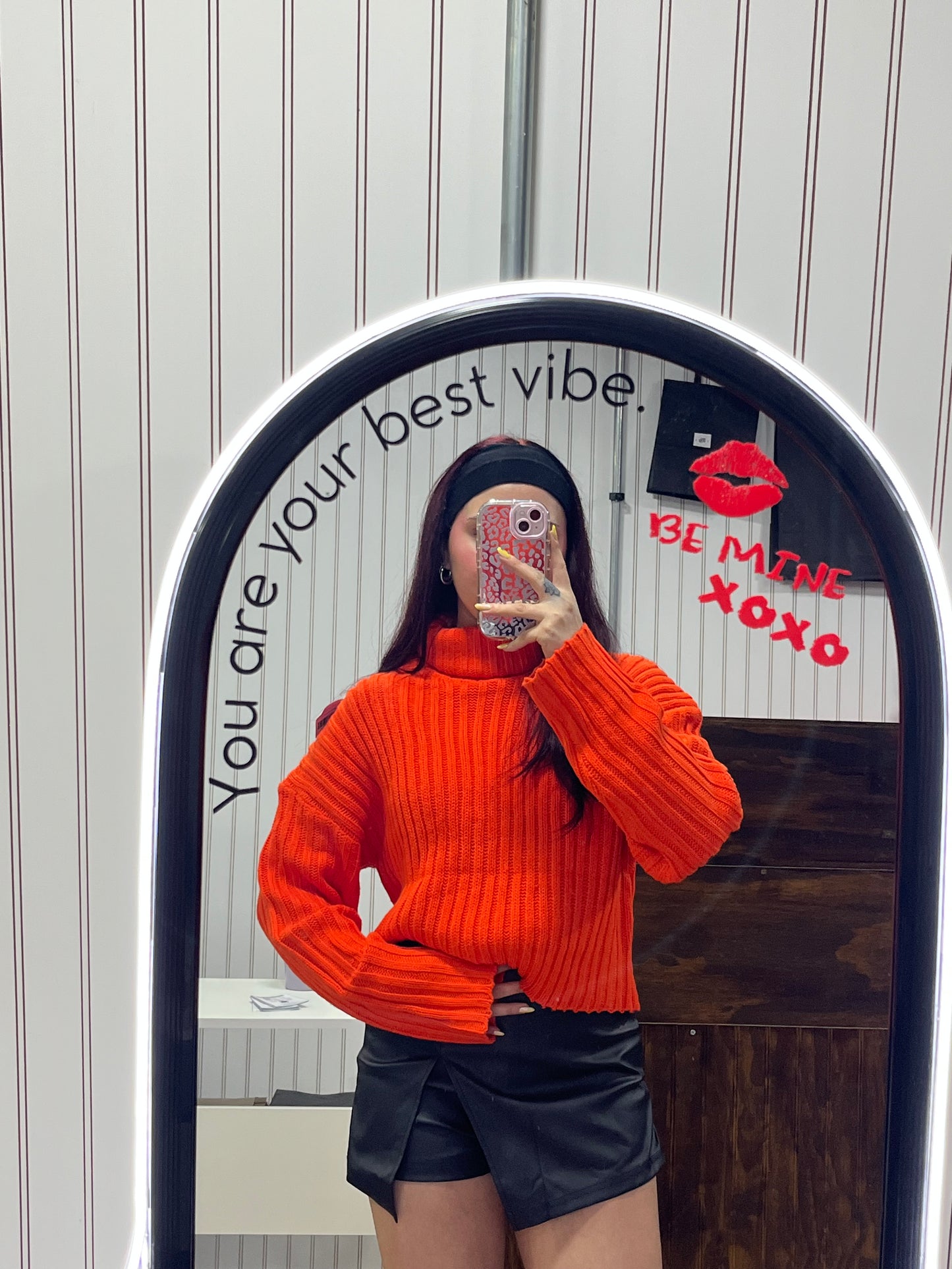 Sweater cuello alto