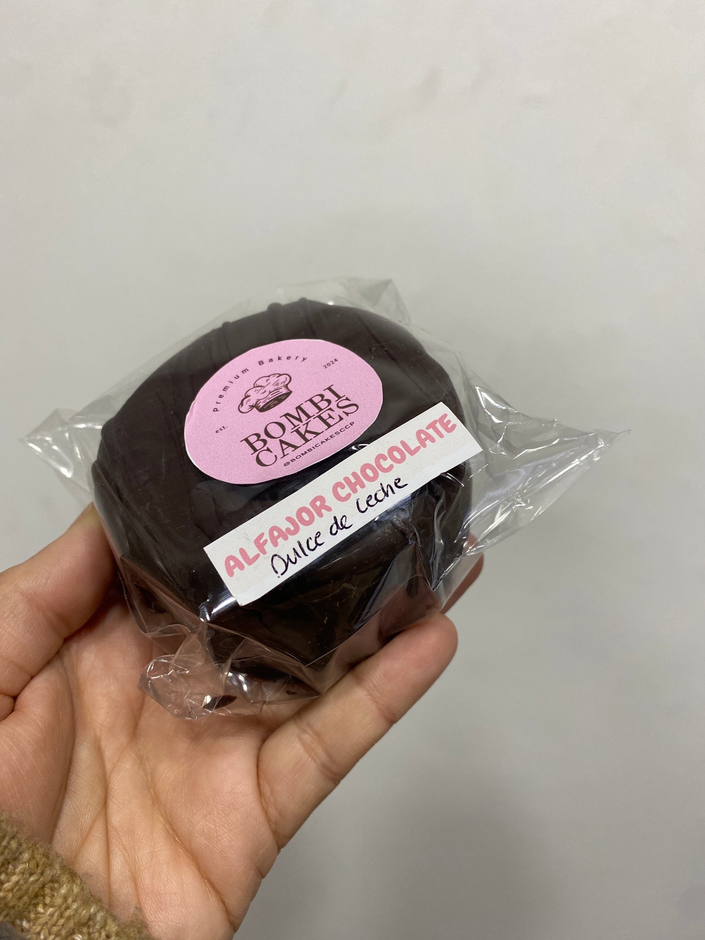 ALFAJOR DE CHOCOLATE DULCE DE LECHE