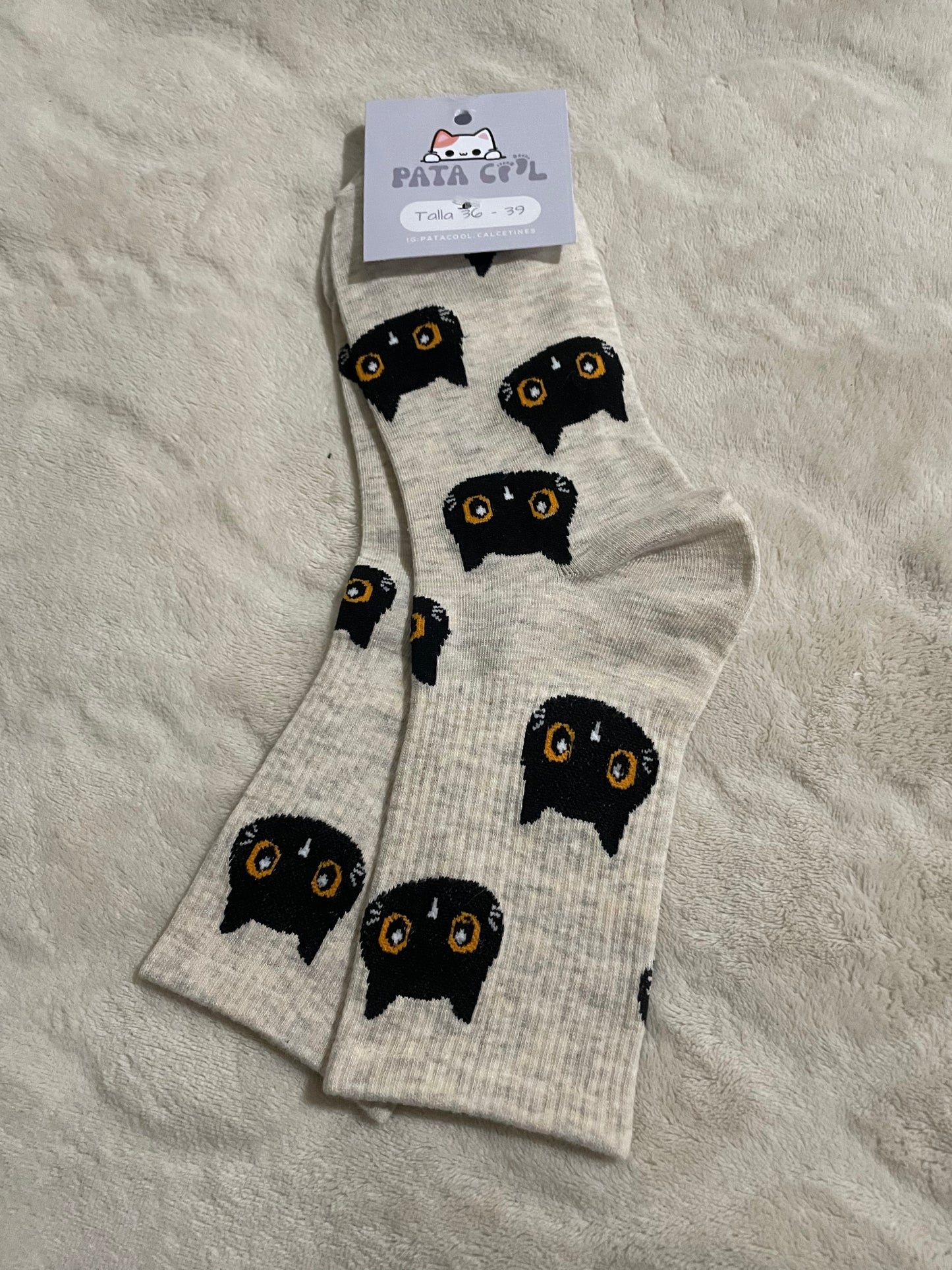 Calcetín gatitos