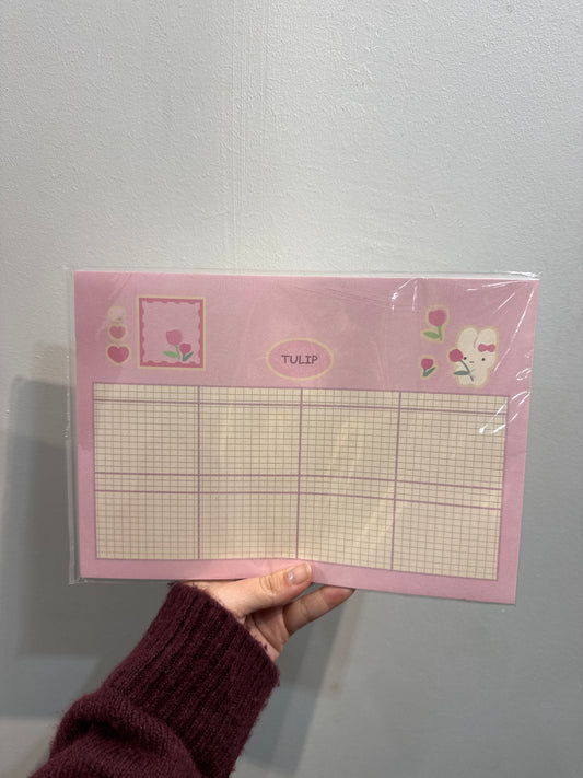 BLOCK DE NOTAS - TULIP