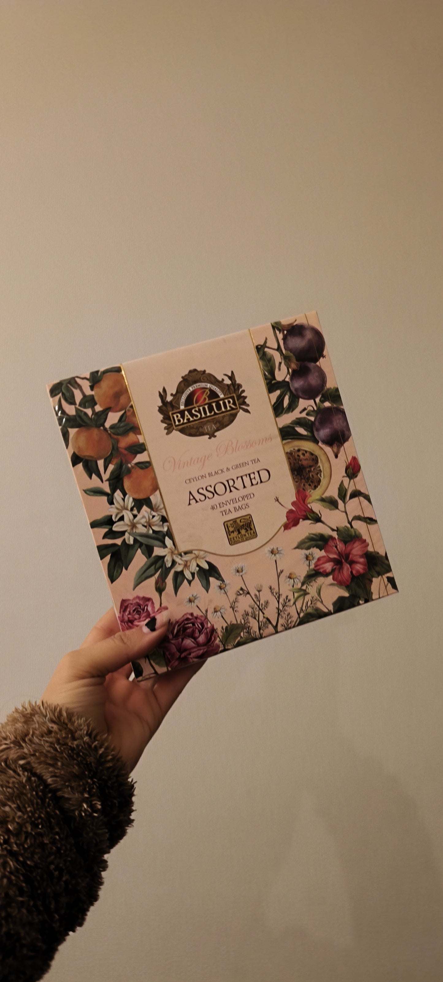 Caja de té grande