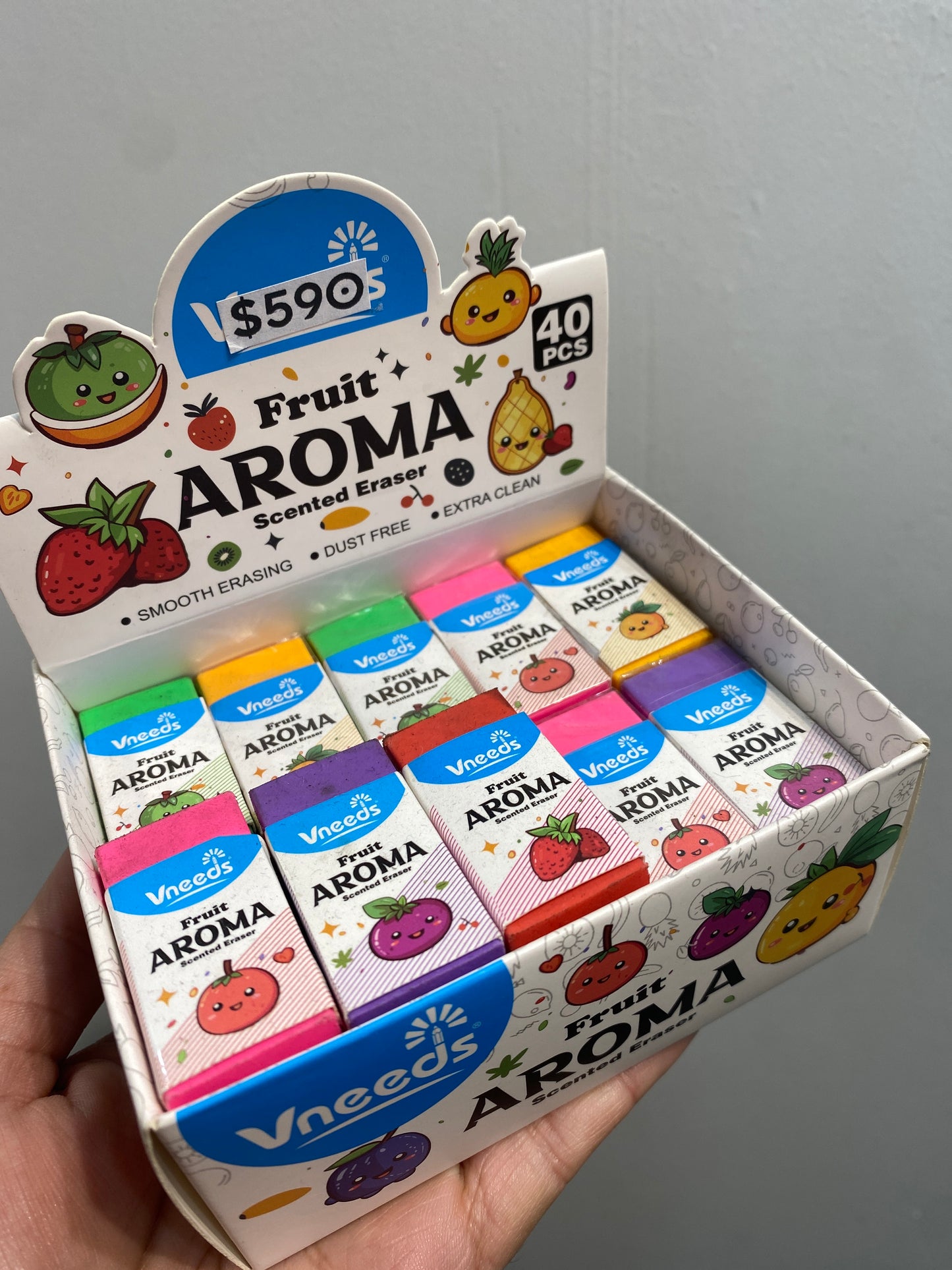 GOMA CON AROMA