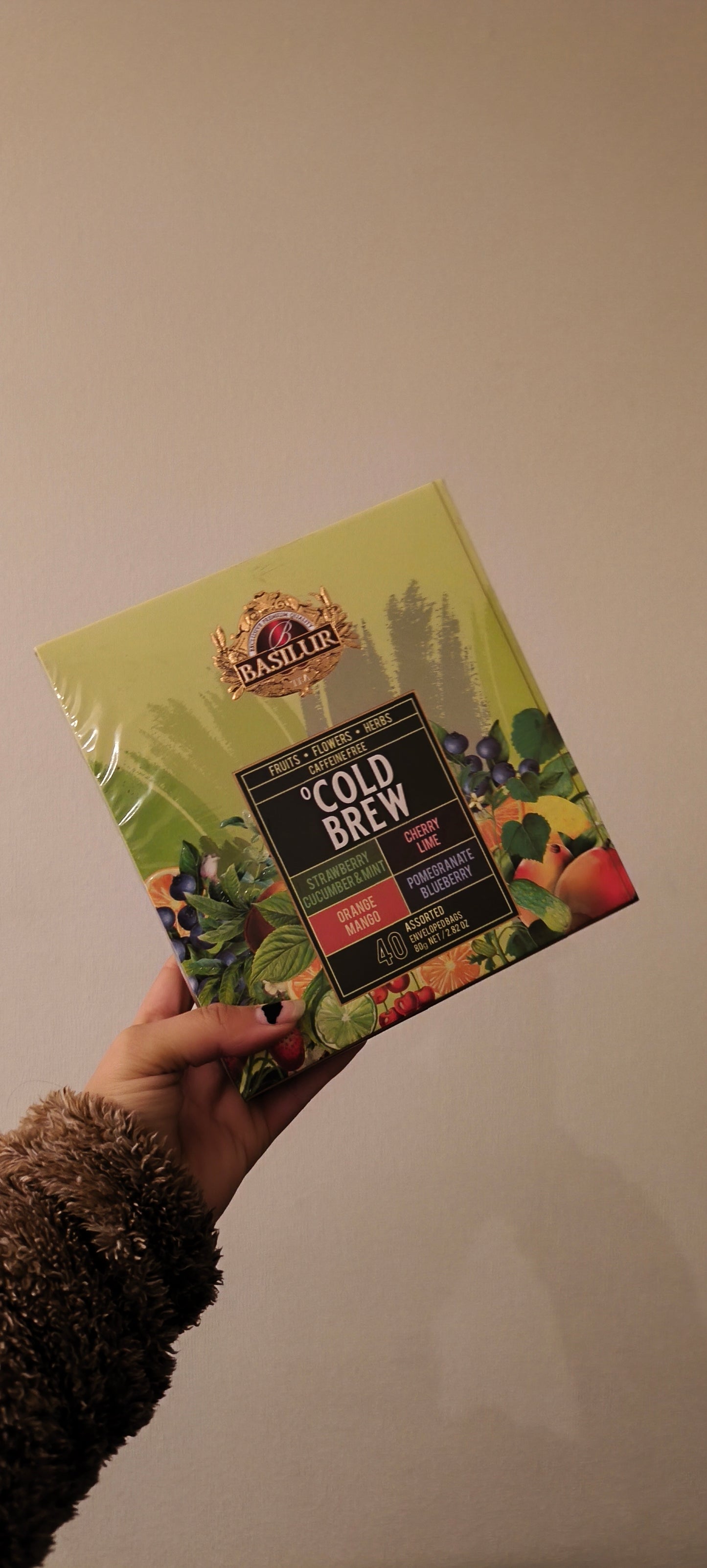Caja de té grande