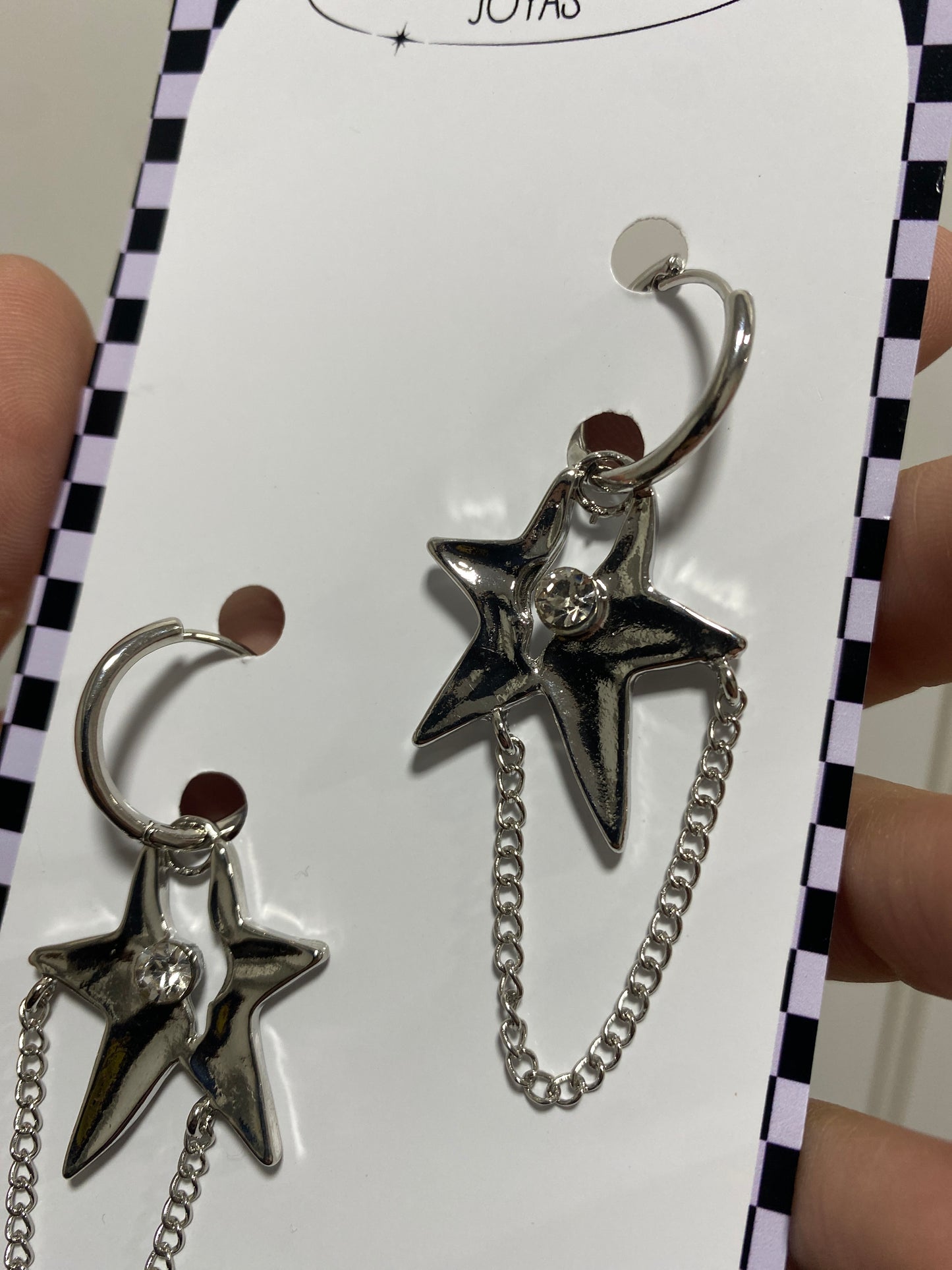 Aros estrella argolla