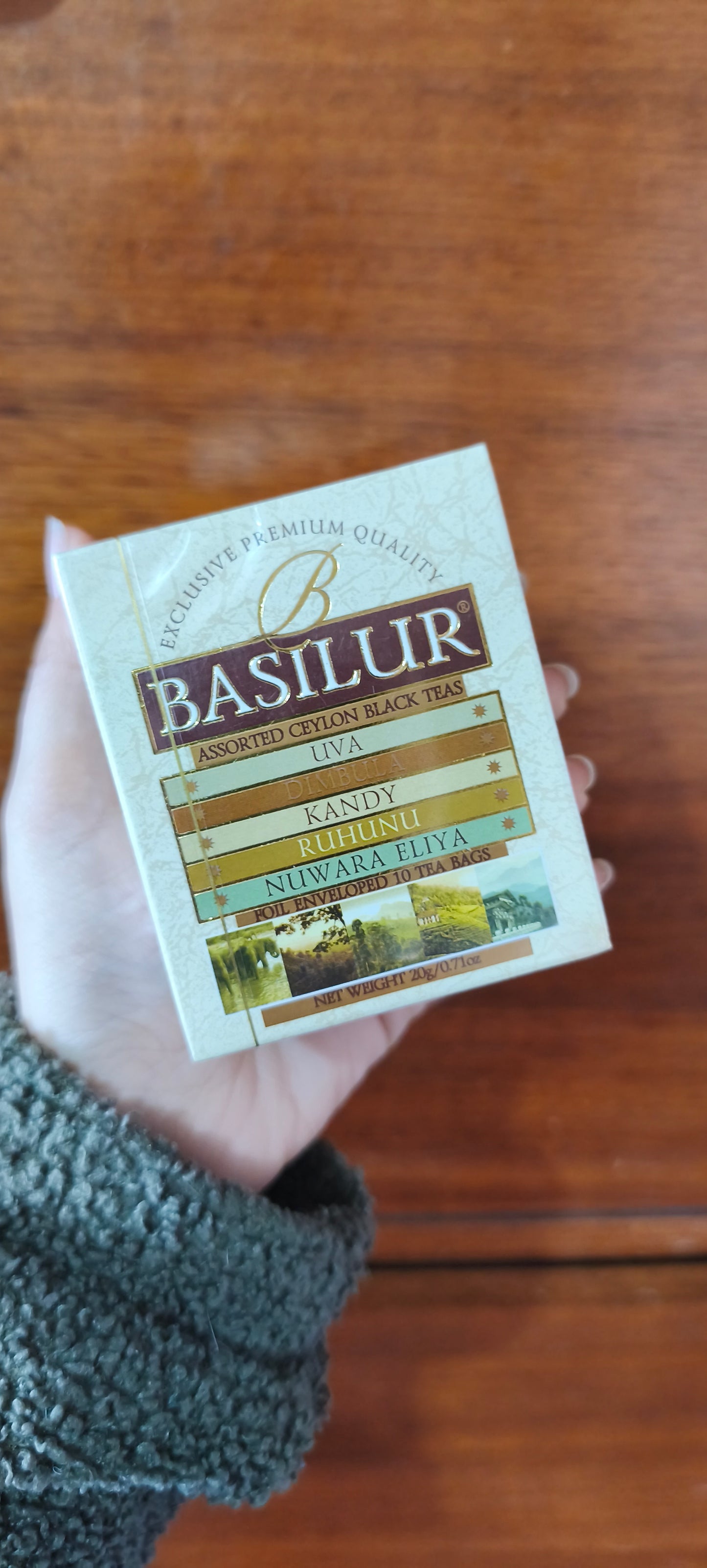 Caja de té mini