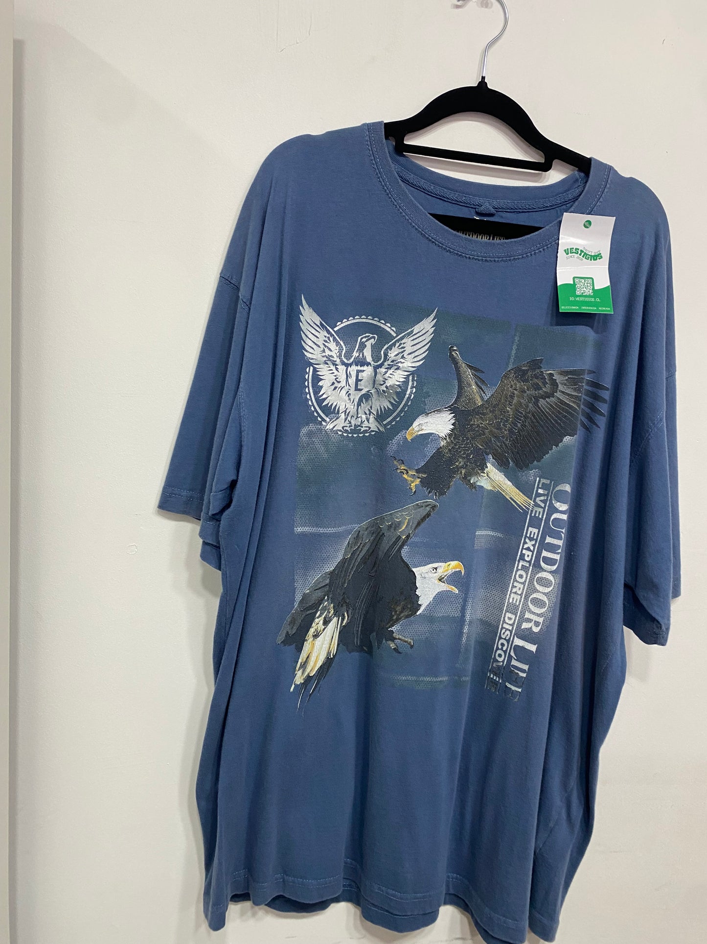 POLERA AZUL AGUILAS