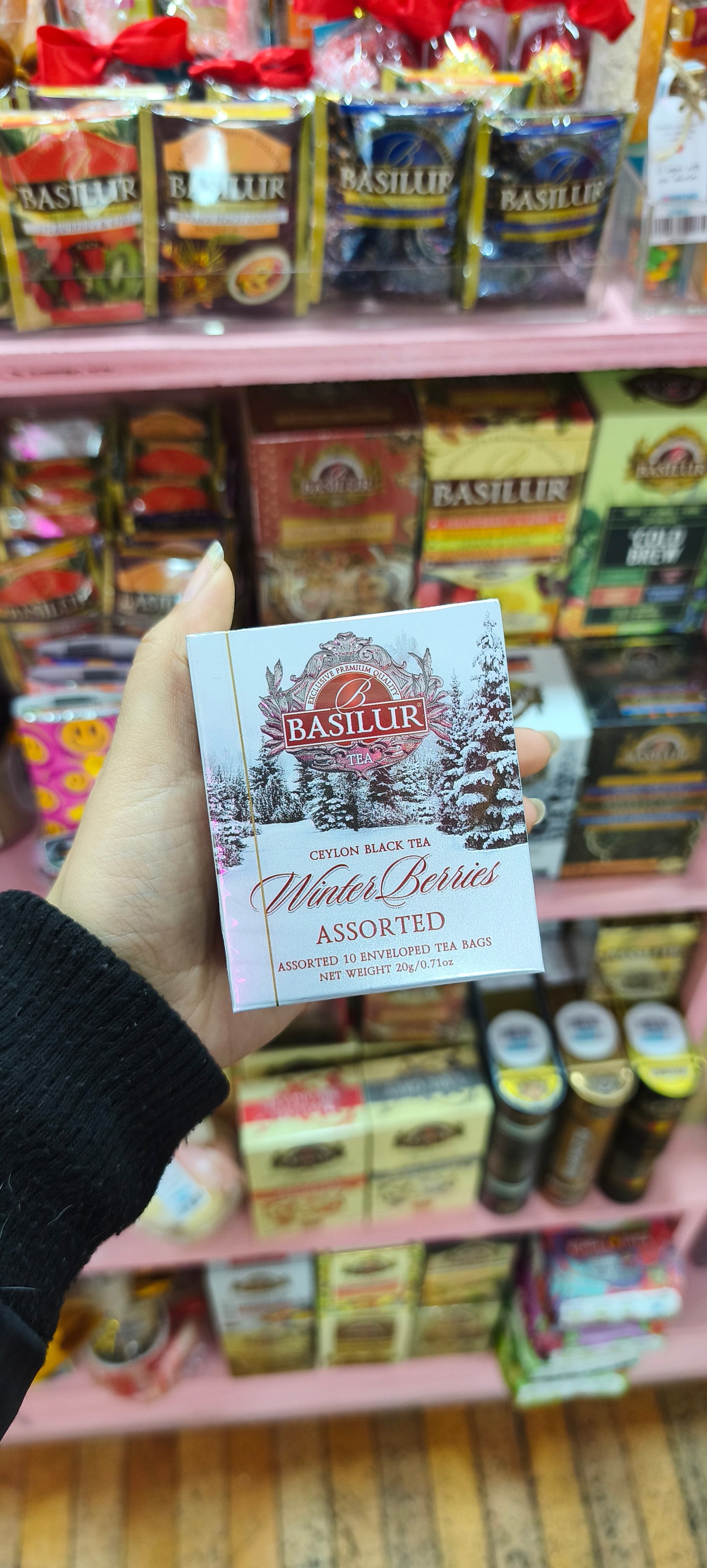 Caja de té mini