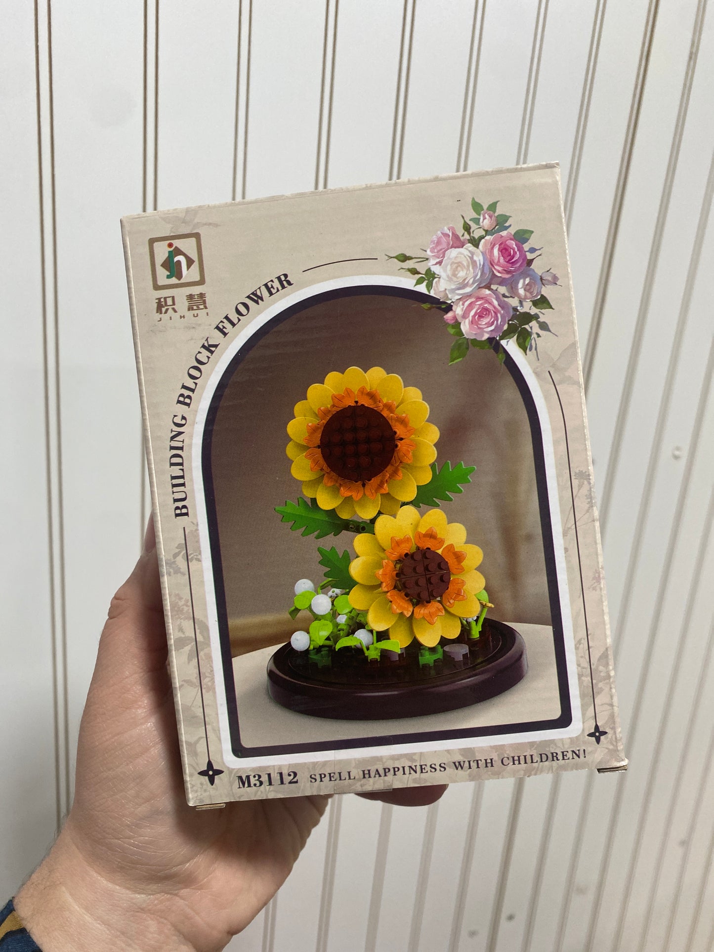 PUZZLE LEGO 3D GIRASOL