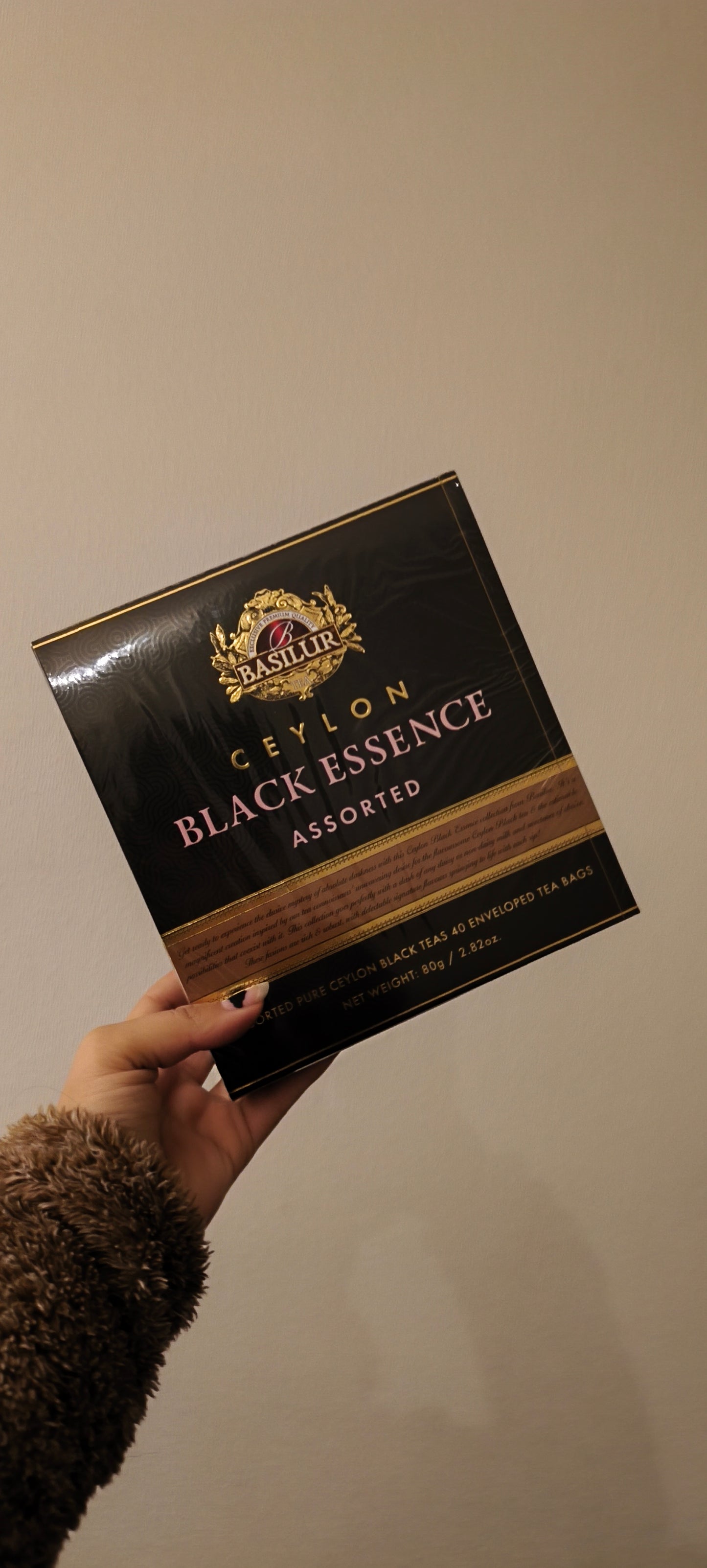 Caja de té grande