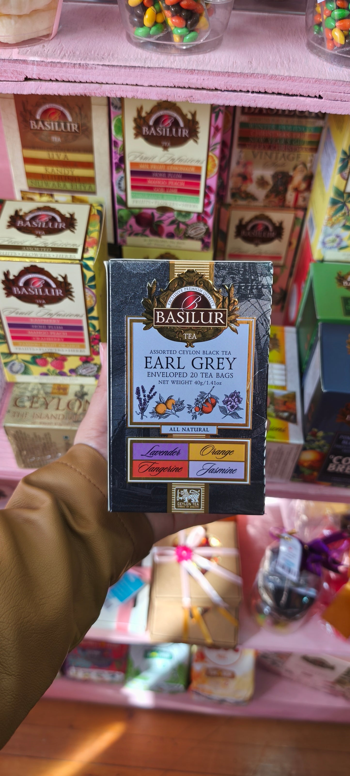 Caja de te Basilur