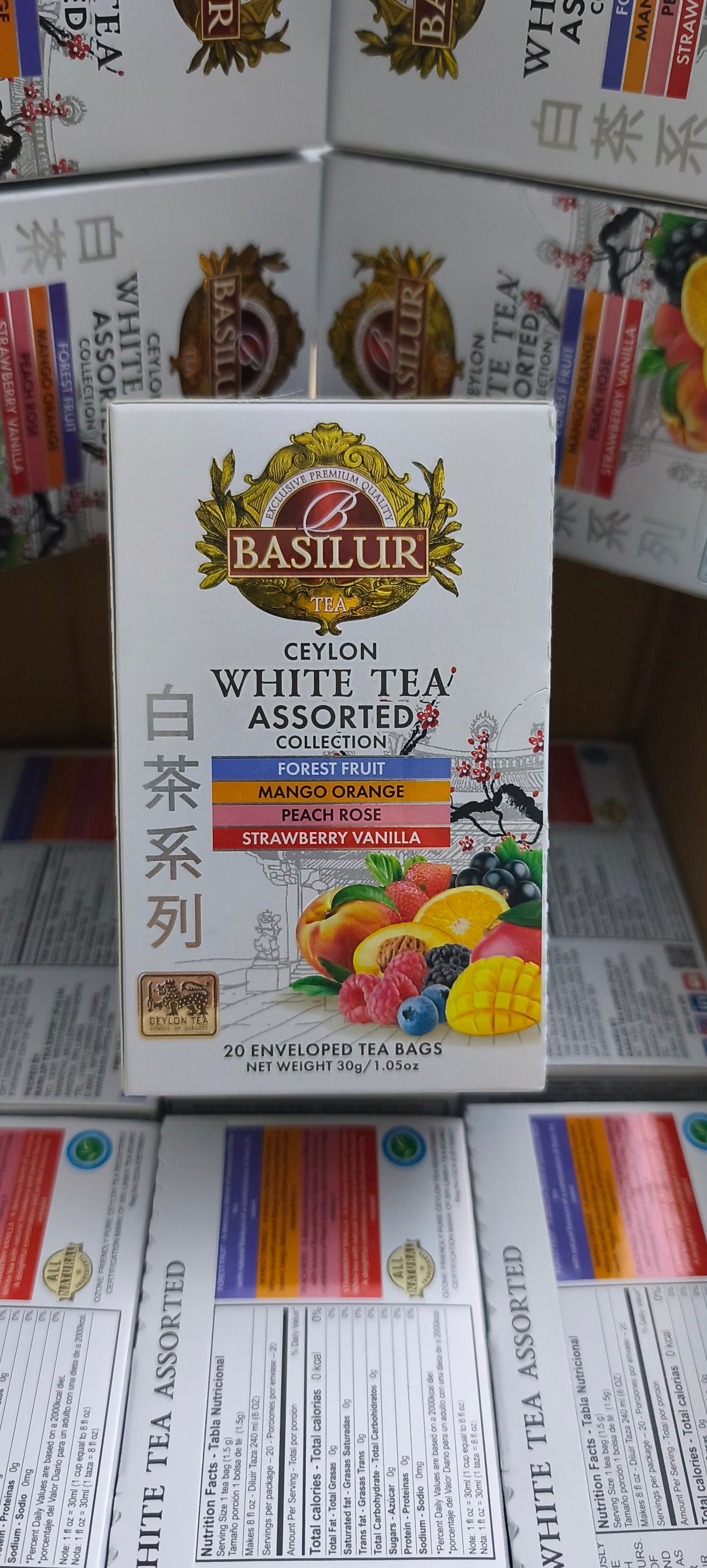 Caja de te Basilur