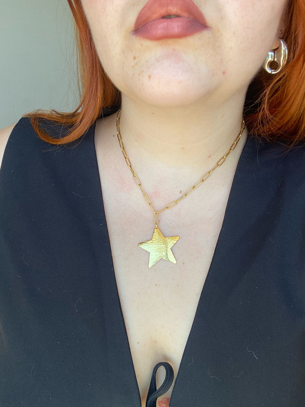 COLLAR ACERO-ESTRELLA
