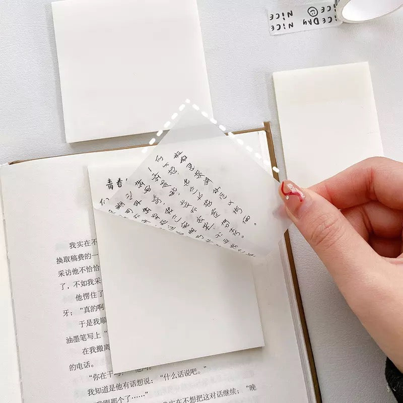 Post it transparente