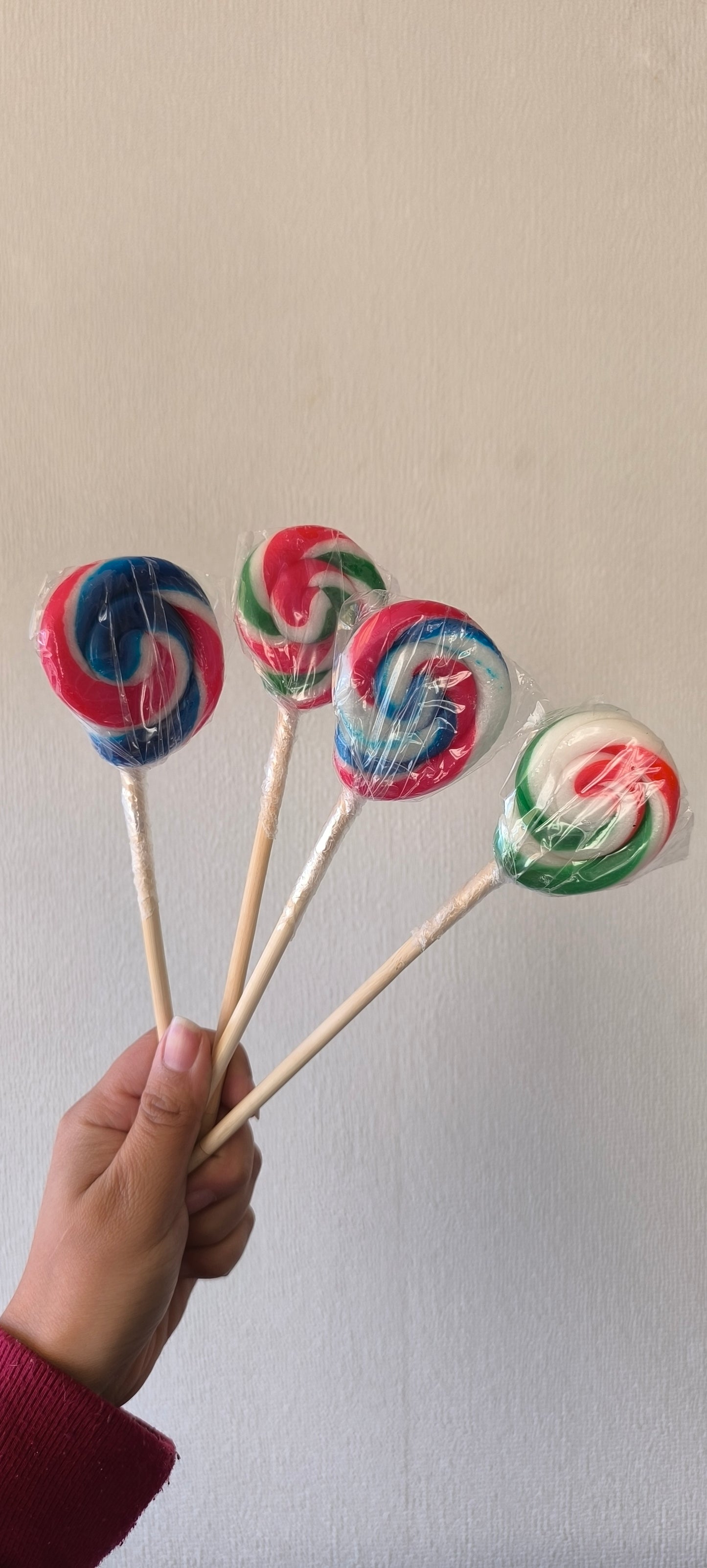 Paleta dulce de caramelo