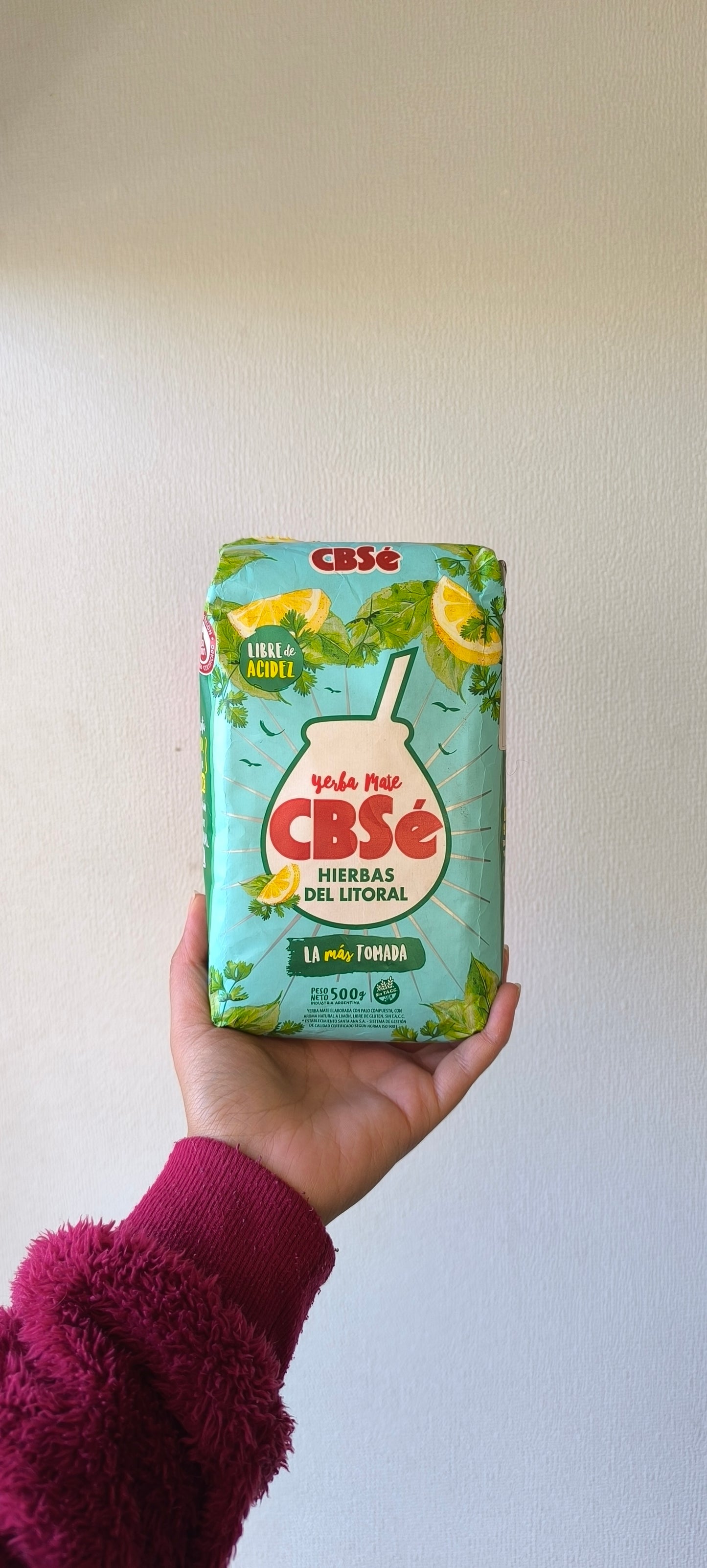 Yerba mate CBS'e