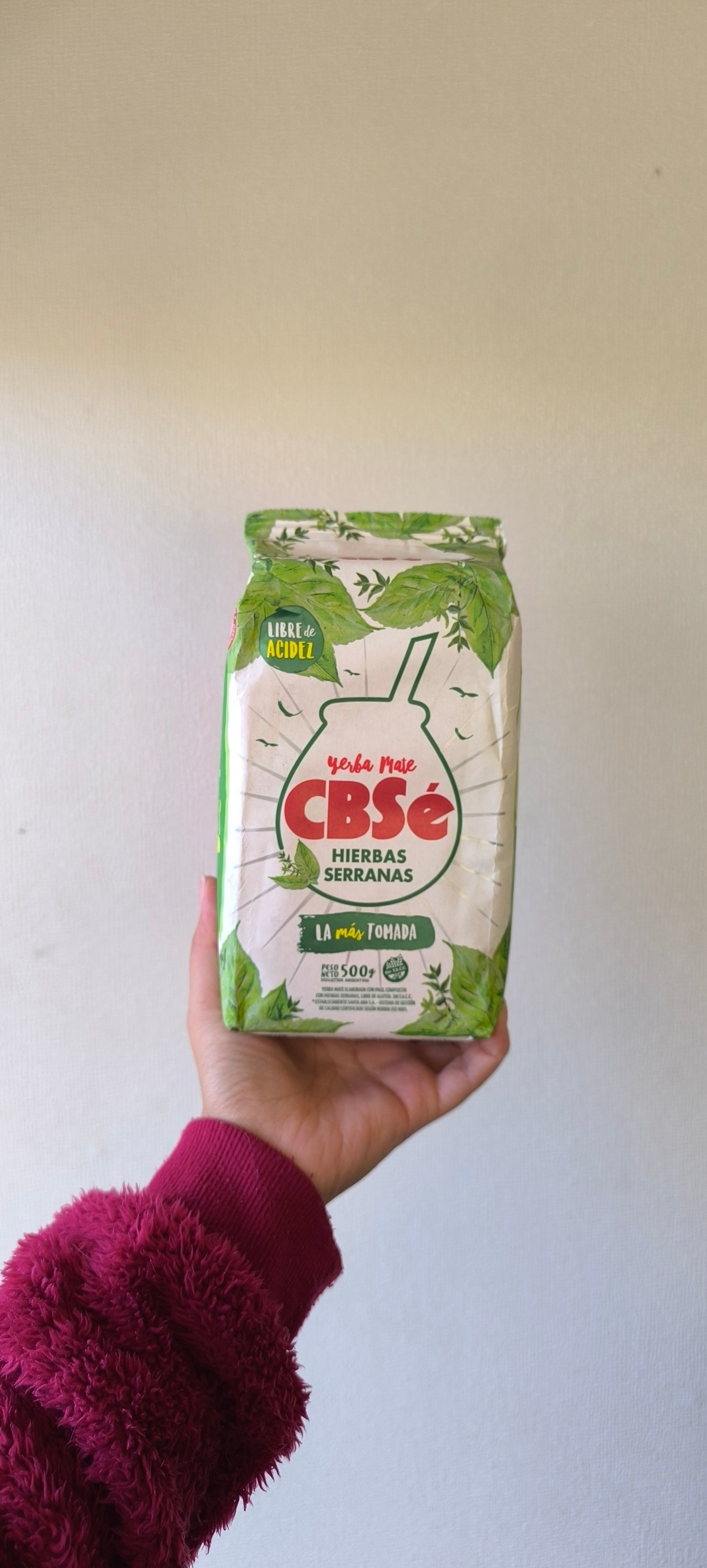 Yerba mate CBS'e