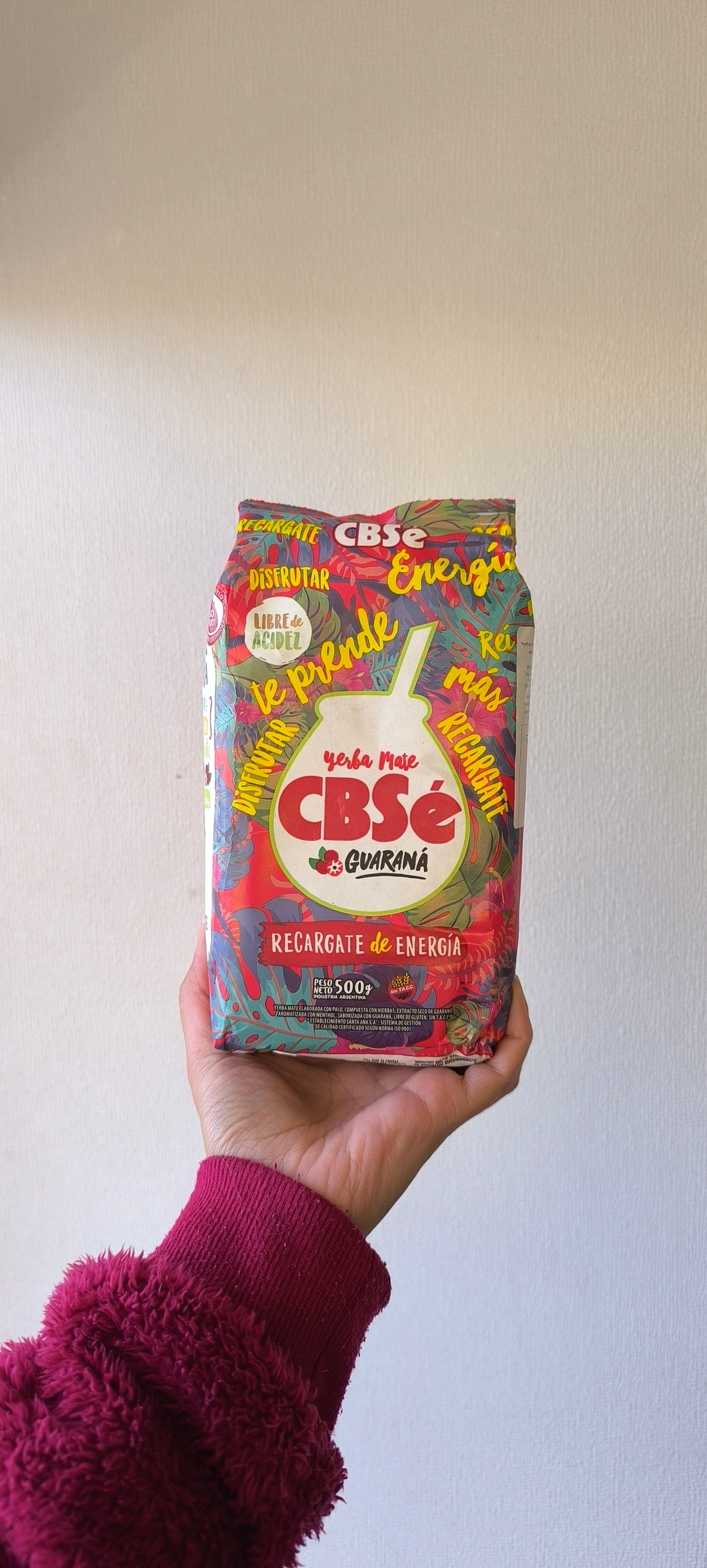 Yerba mate CBS'e