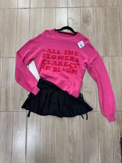 Sweater rosa/rojo