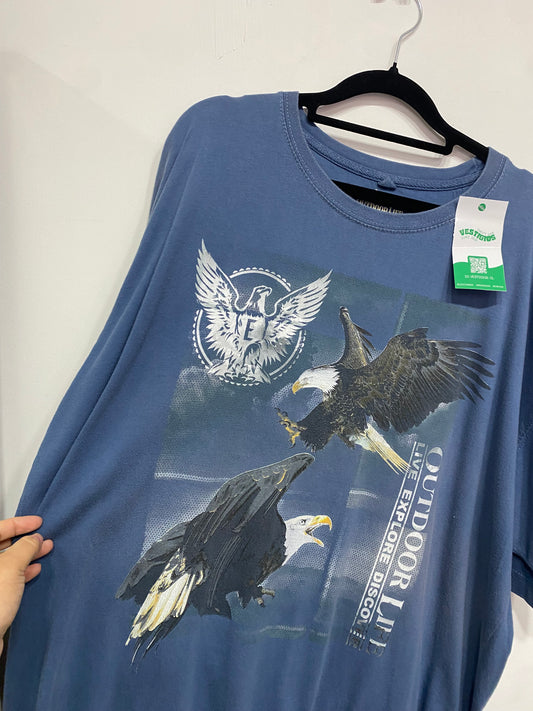 POLERA AZUL AGUILAS