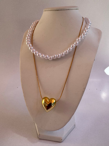 Collar perlas