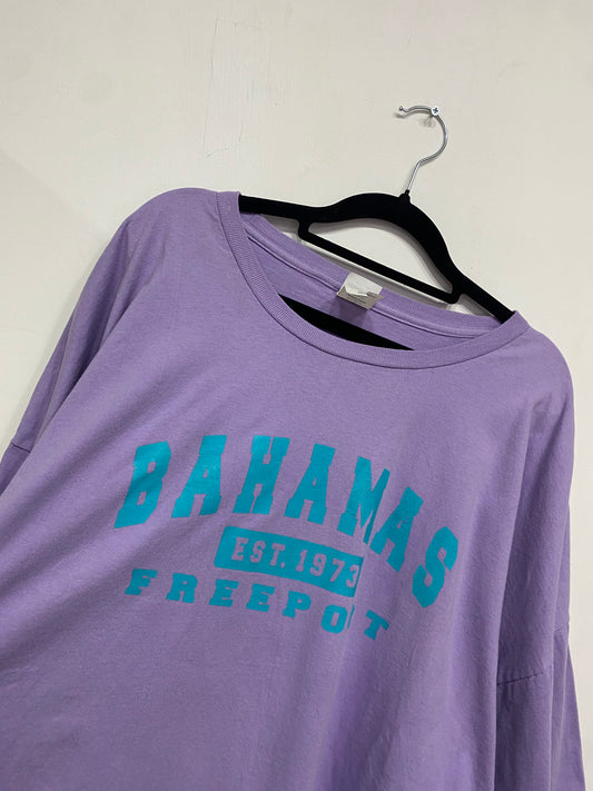 POLERA MORADA OVERSIZE
