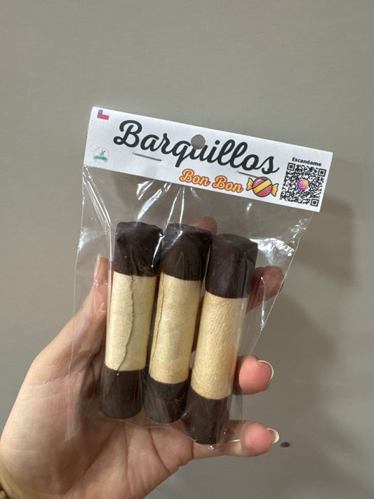 Barquillos black nuts/bonbon