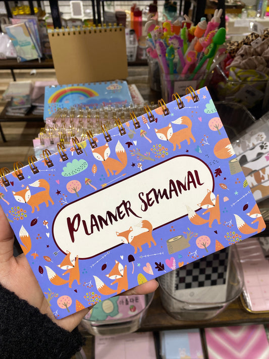 PLANNER SEMANAL TAPA DURA