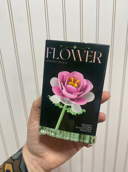 PUZZLE LEGO 3D FLOR INDIVIDUAL