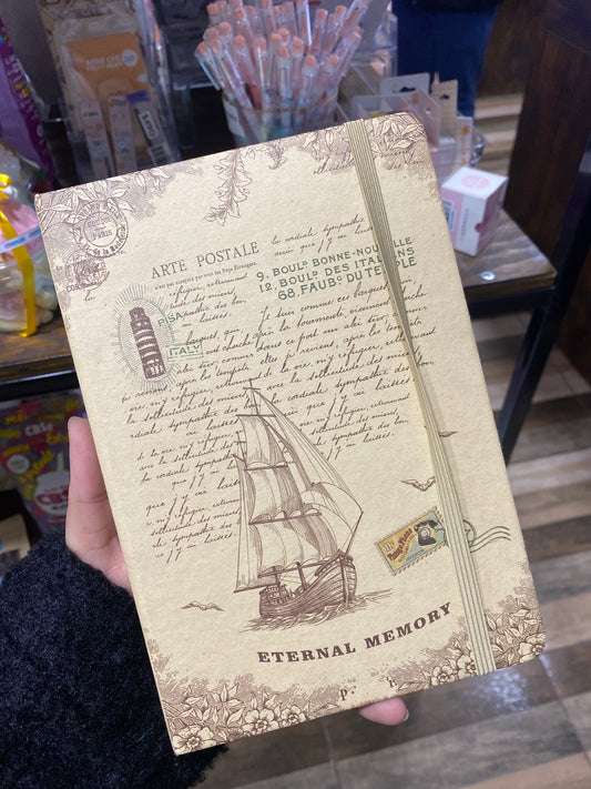 LIBRETA MEDIANA VINTAGE