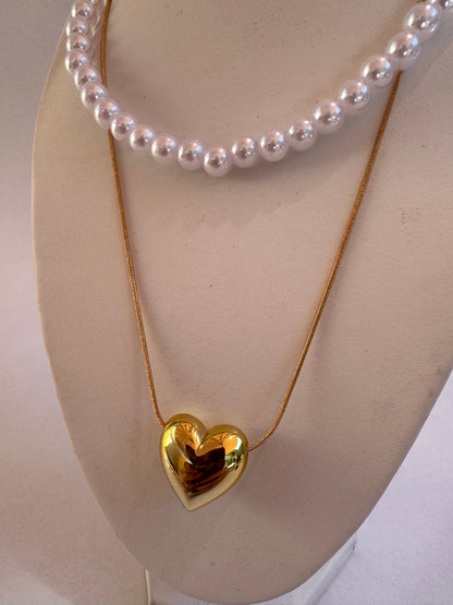 Collar perlas