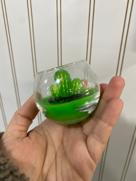 Vela esfera cactus