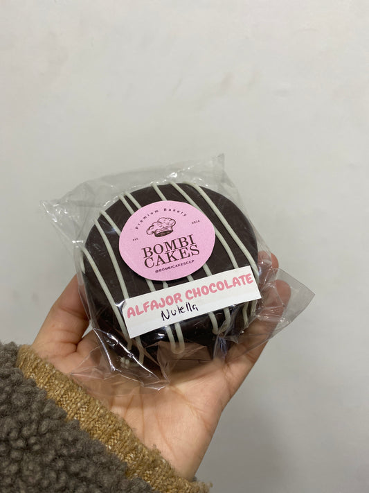 ALFAJOR DE CHOCOLATE NUTELLA