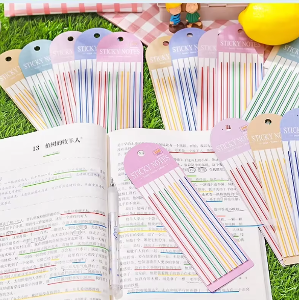 POST IT LINEALES PASTEL