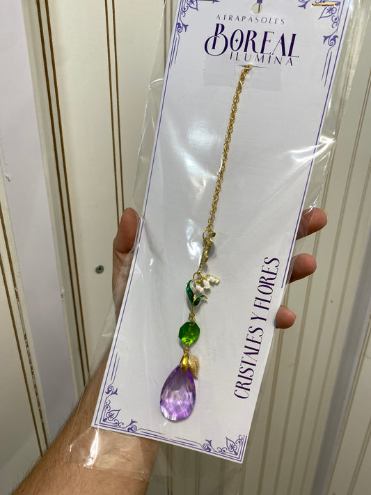 ATRAPASOL CRISTALES Y FLORES