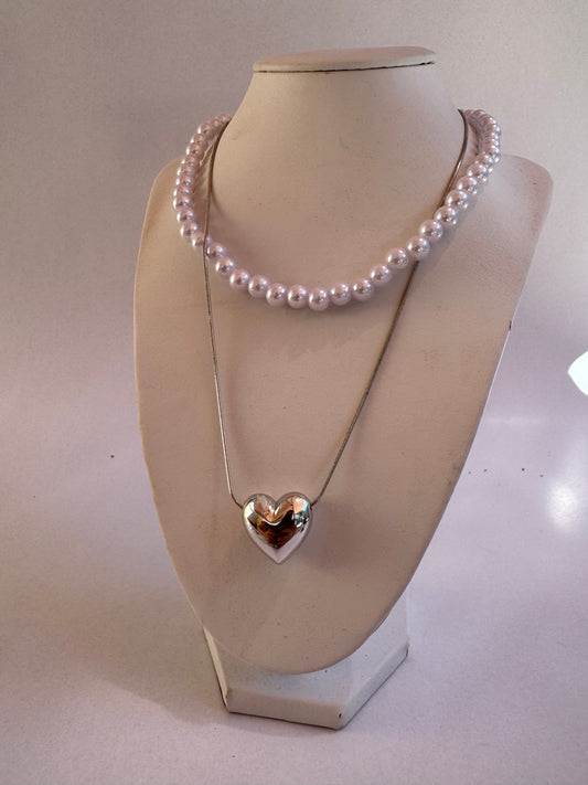 Collar perlas
