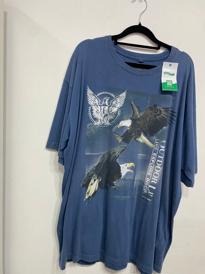 POLERA AZUL AGUILAS