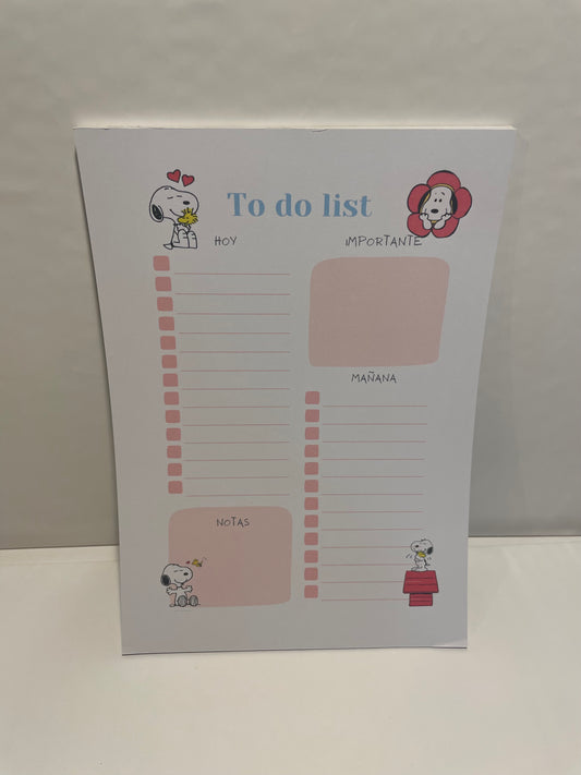 TODO LIST - SNOOPY