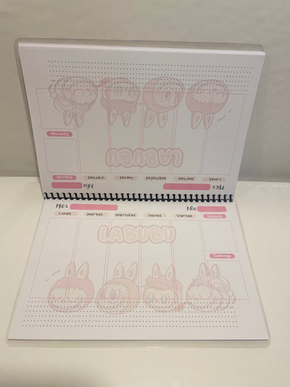 Planner semanal - LABUBU