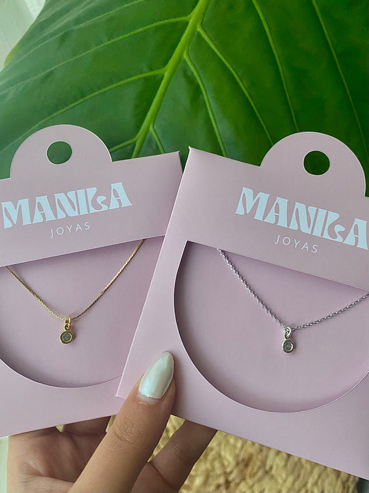 Collar Punto de Luz – Enchape en Plata u Oro