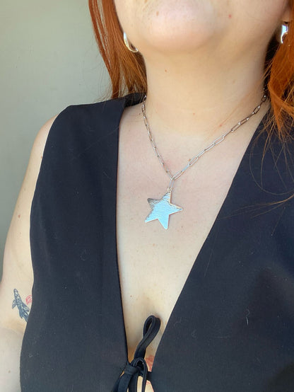 COLLAR ACERO-ESTRELLA